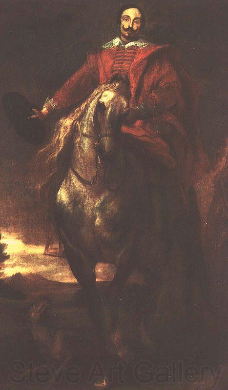 Anthony Van Dyck Portrait of the Painter Cornelis de Wael_3 Germany oil painting art